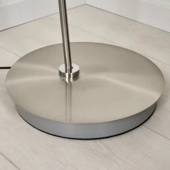 Lampadaire Umag Led Chrome, Nickel Mat, 1 Lumiere