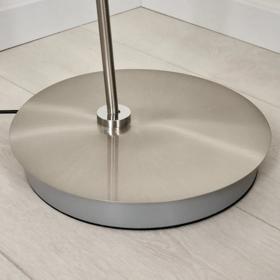 Lampadaire Umag Led Chrome, Nickel Mat, 1 Lumiere