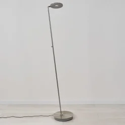 Lampadaire Umag Led Chrome, Nickel Mat, 1 Lumiere