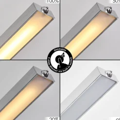Lampadaire Uttorp Led Argente, 1 Lumiere
