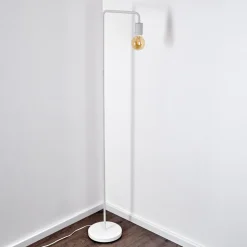 Lampadaire Valocolla Blanc, 1 Lumiere