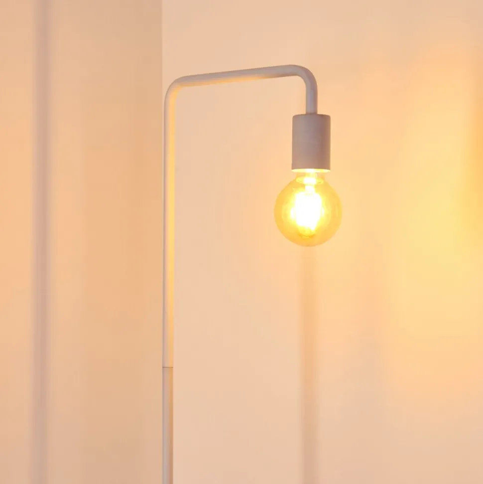 Lampadaire Valocolla Blanc, 1 Lumiere