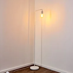 Lampadaire Valocolla Blanc, 1 Lumiere
