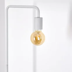 Lampadaire Valocolla Blanc, 1 Lumiere