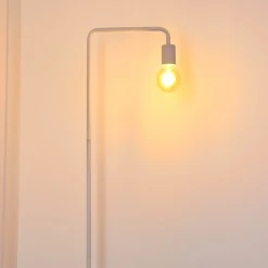 Lampadaire Valocolla Blanc, 1 Lumiere