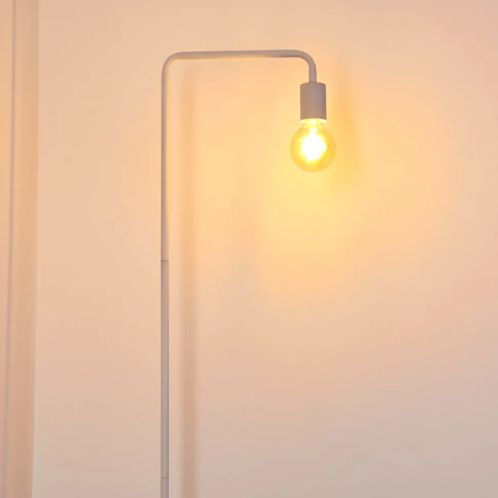 Lampadaire Valocolla Blanc, 1 Lumiere