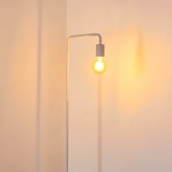 Lampadaire Valocolla Blanc, 1 Lumiere