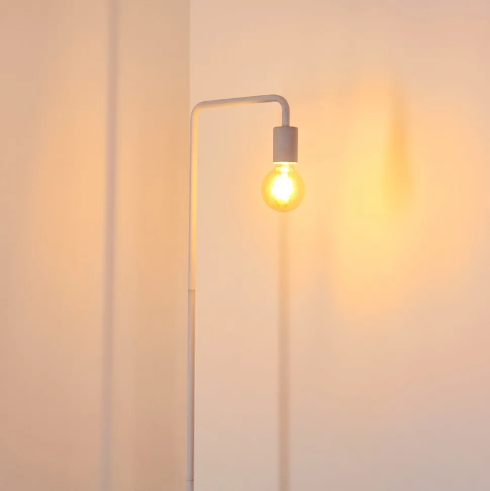 Lampadaire Valocolla Blanc, 1 Lumiere