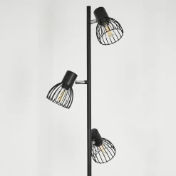 Lampadaire Verbania Noir, 3 Lumieres