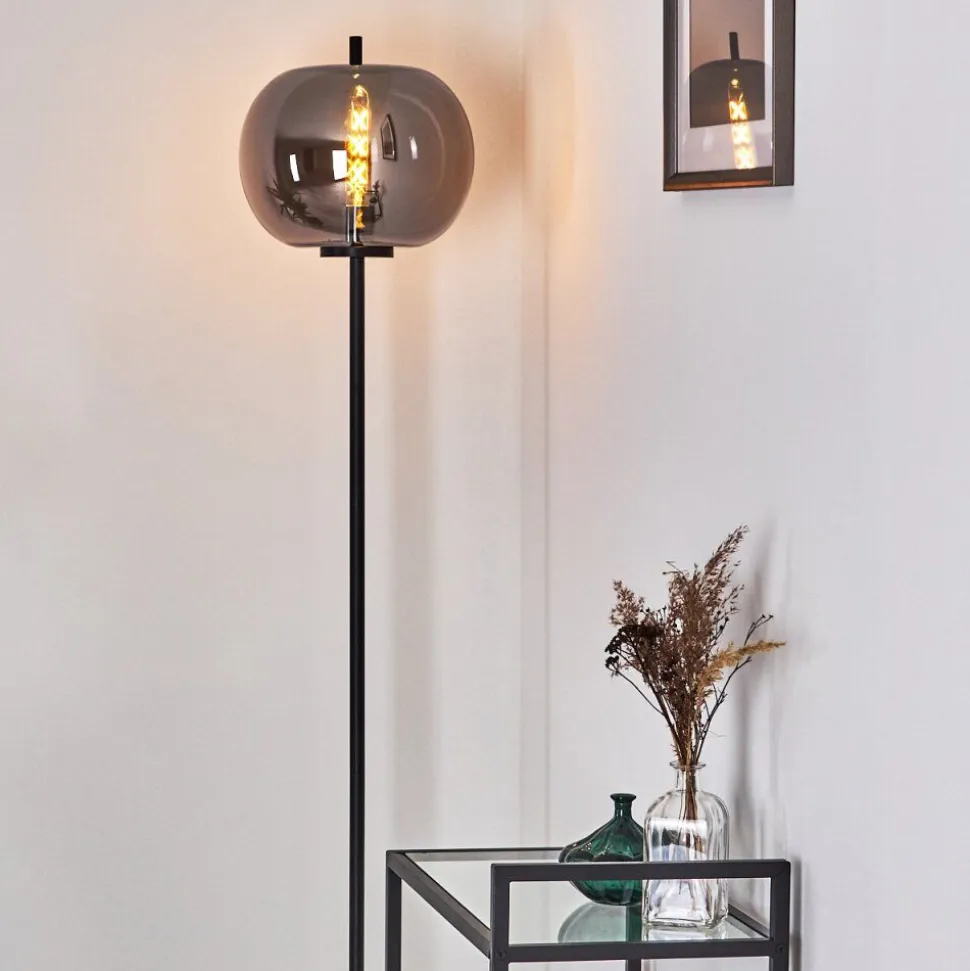 Lampadaire Verbania Noir, 1 Lumiere