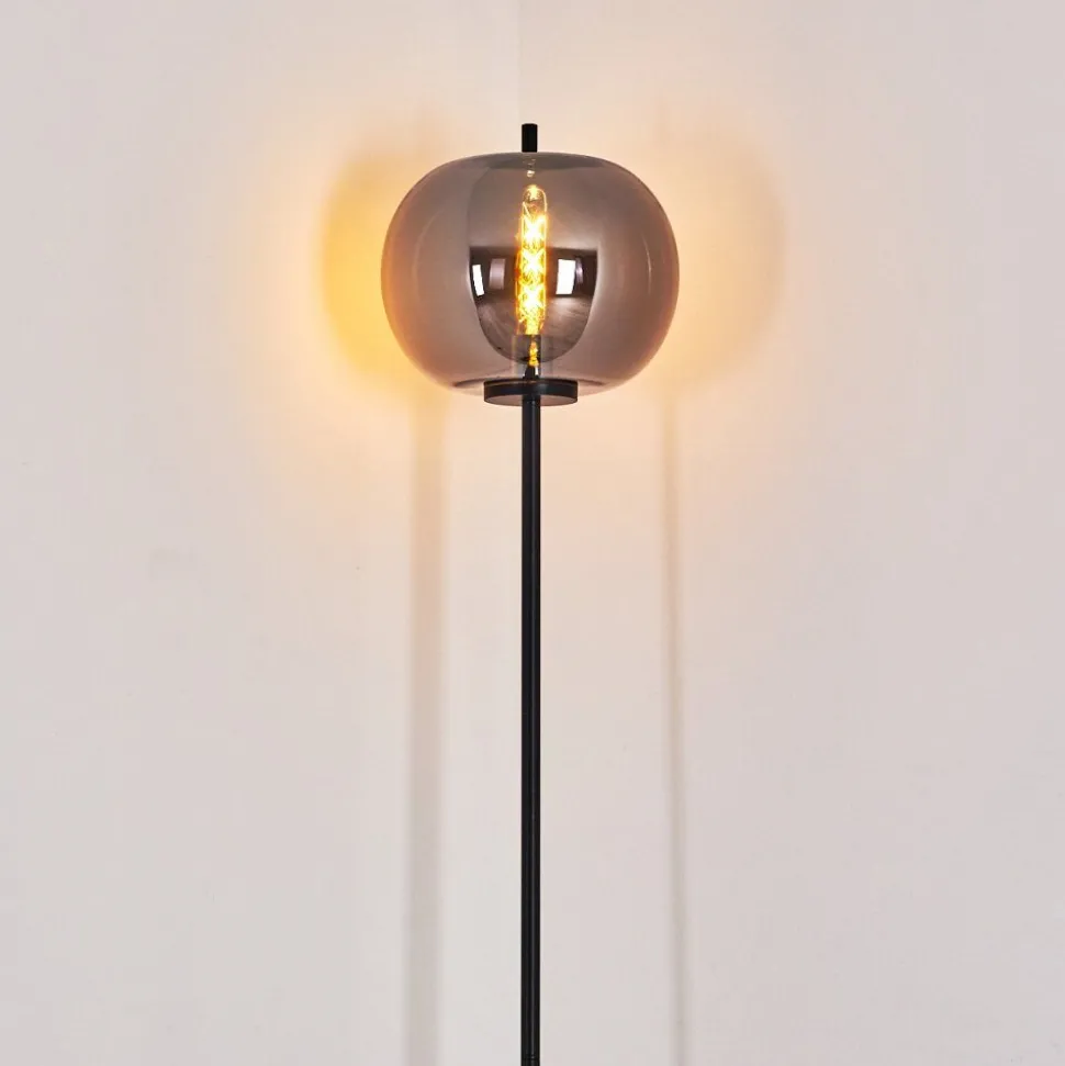 Lampadaire Verbania Noir, 1 Lumiere