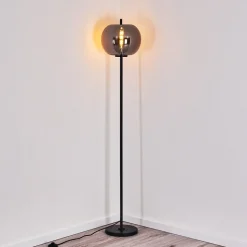 Lampadaire Verbania Noir, 1 Lumiere