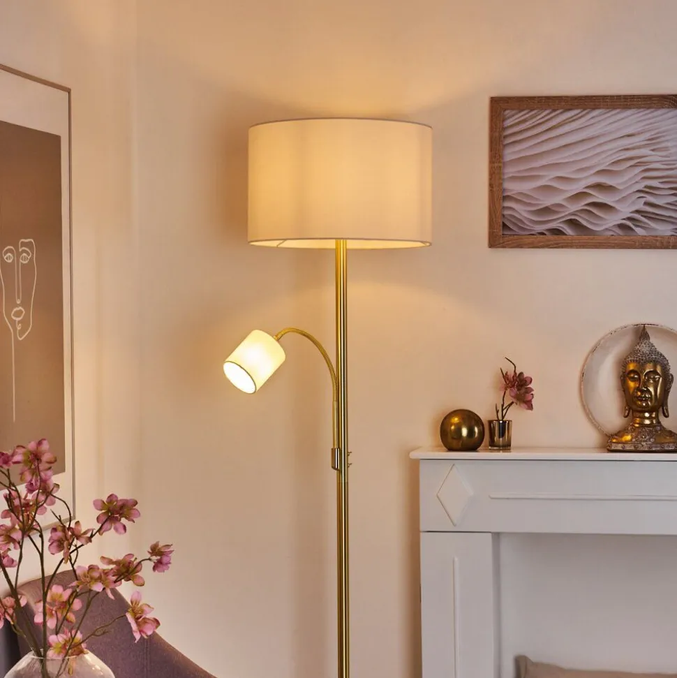 Lampadaire Vezza Laiton, 2 Lumieres