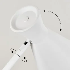 Lampadaire Vijes Blanc, 1 Lumiere