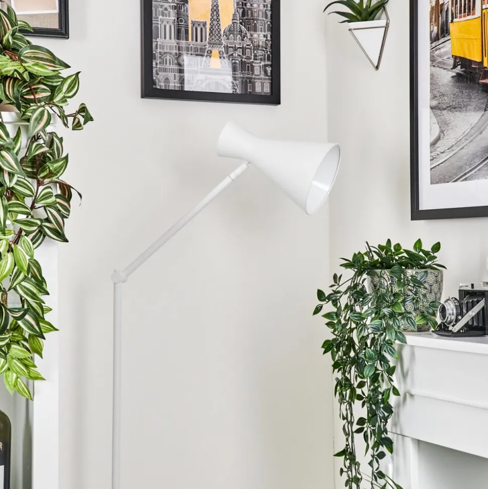 Lampadaire Vijes Blanc, 1 Lumiere