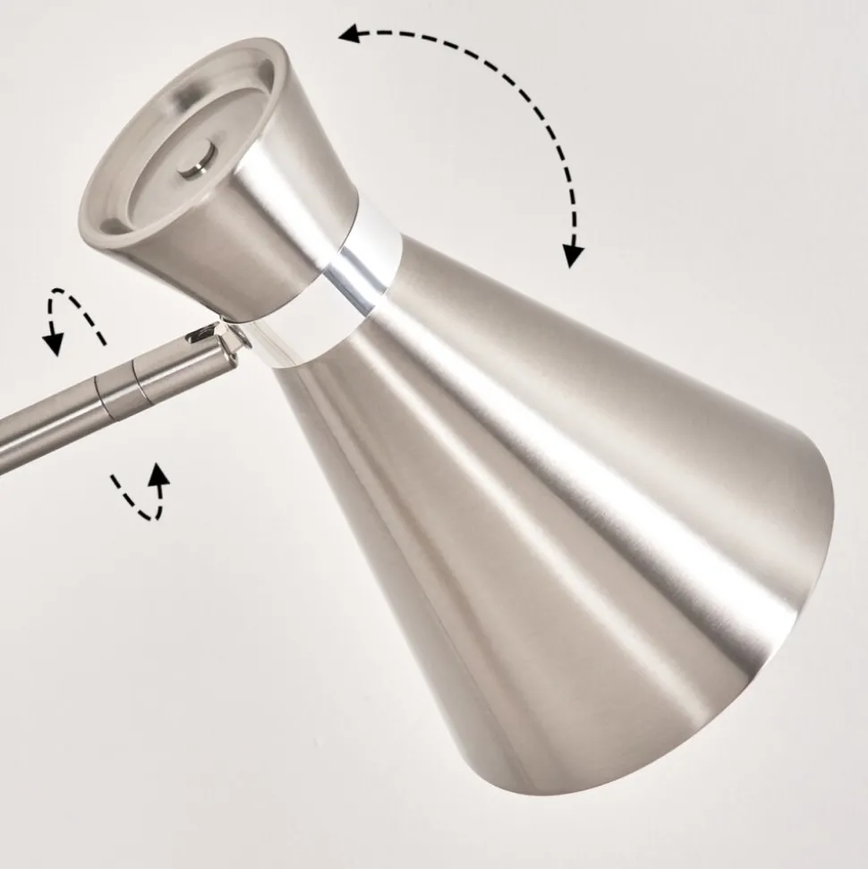 Lampadaire Vijes Nickel Mat, 1 Lumiere
