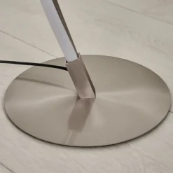Lampadaire Wellington Led Acier Inoxydable, 2 Lumieres