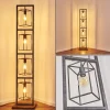 Lampadaire Westbroek Argente, 4 Lumieres