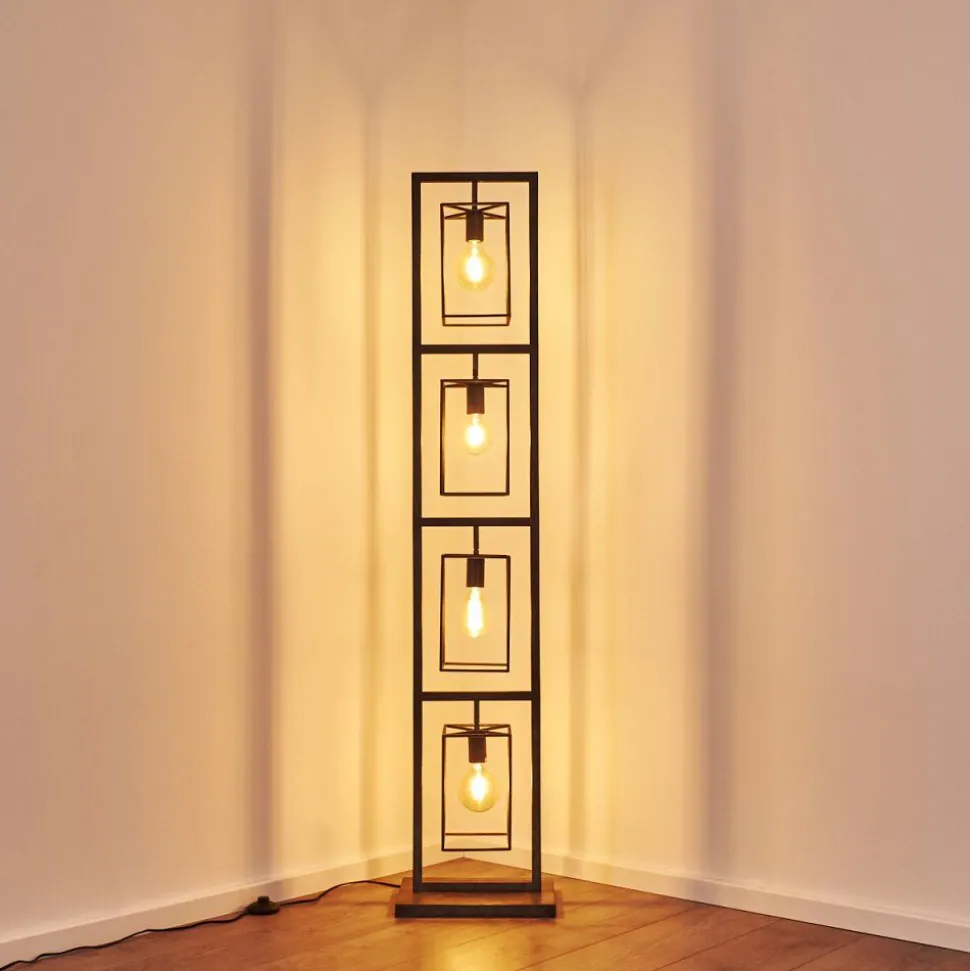 Lampadaire Westbroek Argente, 4 Lumieres