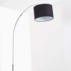Lampadaire Wiby Nickel Mat, 1 Lumiere