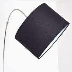 Lampadaire Wiby Nickel Mat, 1 Lumiere