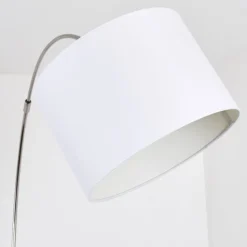 Lampadaire Wiby Nickel Mat, 1 Lumiere