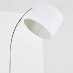 Lampadaire Wiby Nickel Mat, 1 Lumiere