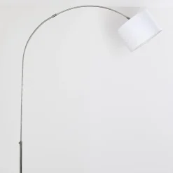 Lampadaire Wiby Nickel Mat, 1 Lumiere