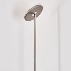 Lampadaire Wonsbek Led Nickel Mat, 1 Lumiere
