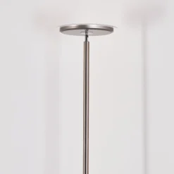 Lampadaire Wonsbek Led Nickel Mat, 1 Lumiere