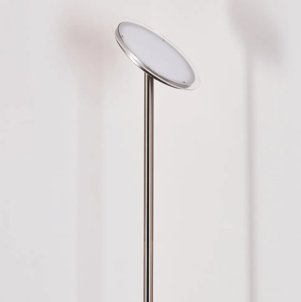 Lampadaire Wonsbek Led Nickel Mat, 1 Lumiere
