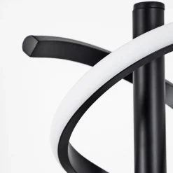 Lampadairealvarim Led Noir, 1 Lumiere