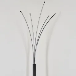 Lampadairebakersfield Led Noir, Blanc, 1 Lumiere