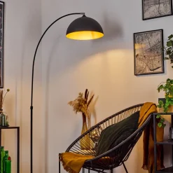 Lampadairebeles Noir, 1 Lumiere