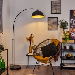 Lampadairebeles Noir, 1 Lumiere