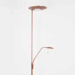 Lampadaireconfluencia Led Bronze, 2 Lumieres