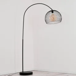 Lampadaireespairo Noir, 1 Lumiere