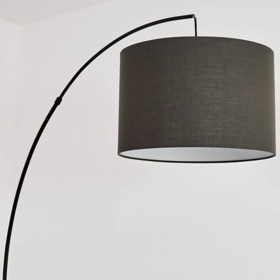 Lampadairegualdim Noir, 1 Lumiere