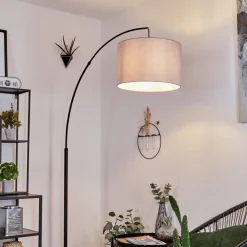 Lampadairegualdim Noir, 1 Lumiere