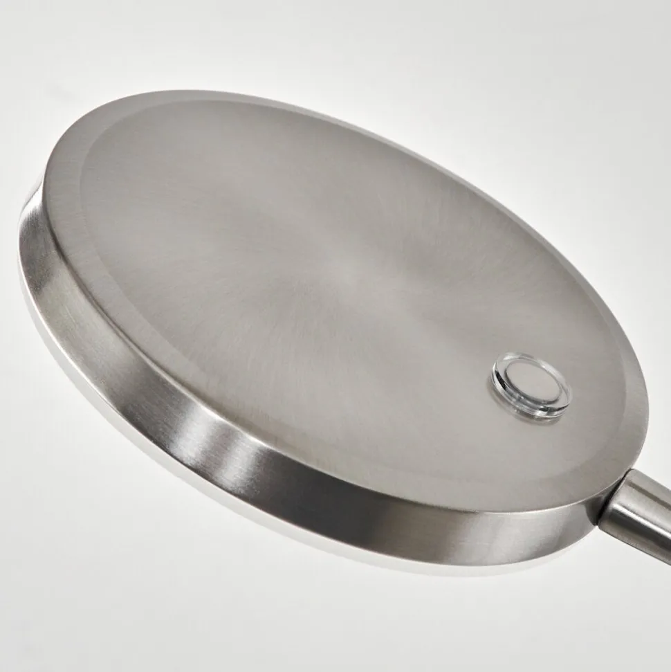 Lampadairehaltia Led Nickel Mat, 1 Lumiere