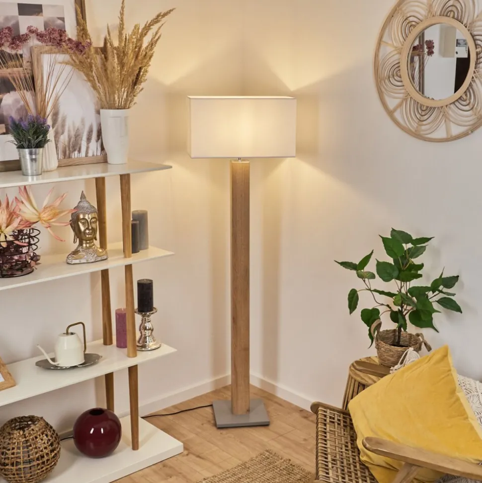 Lampadairekyneton Gris, Ecru, 1 Lumiere