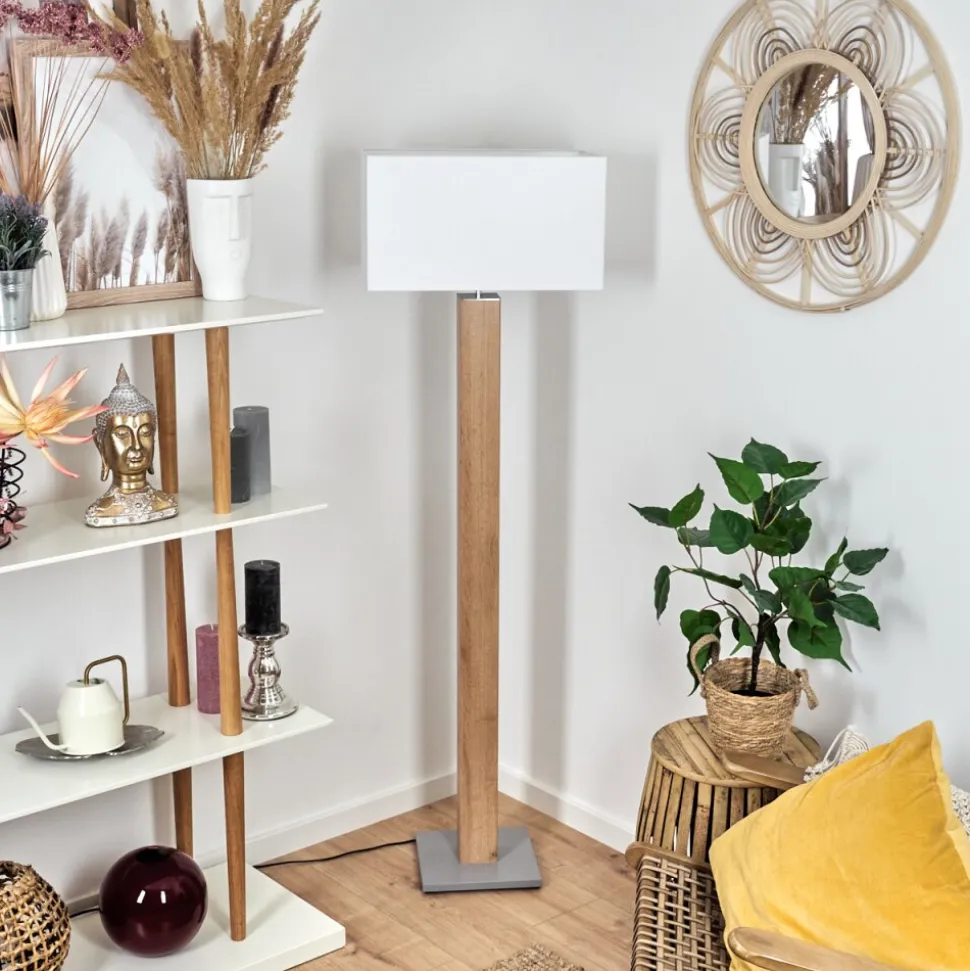 Lampadairekyneton Gris, Ecru, 1 Lumiere