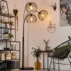 Lampadairemossay Noir, 3 Lumieres