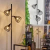 Lampadaireomba Ecru, Noir, 3 Lumieres