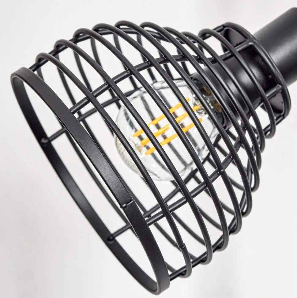 Lampadaireomba Ecru, Noir, 3 Lumieres