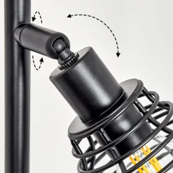Lampadaireomba Ecru, Noir, 3 Lumieres