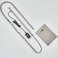 Lampadairereuland Led Nickel Mat, 1 Lumiere