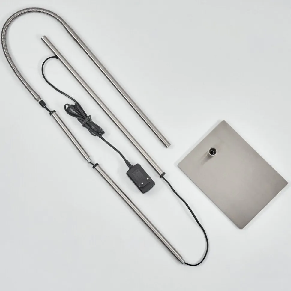 Lampadairereuland Led Nickel Mat, 1 Lumiere