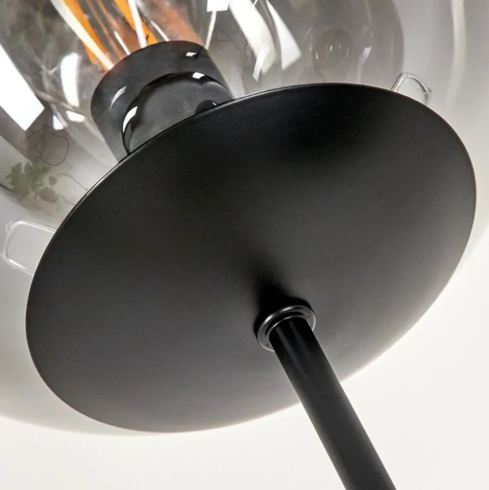 Lampadairesalamonde Noir, 3 Lumieres
