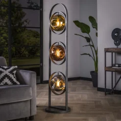 Lampadairestellar Anthracite, 3 Lumieres